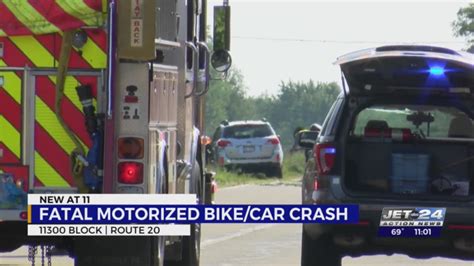 Girard man killed when motorized bike, car collide in Girard Twp..